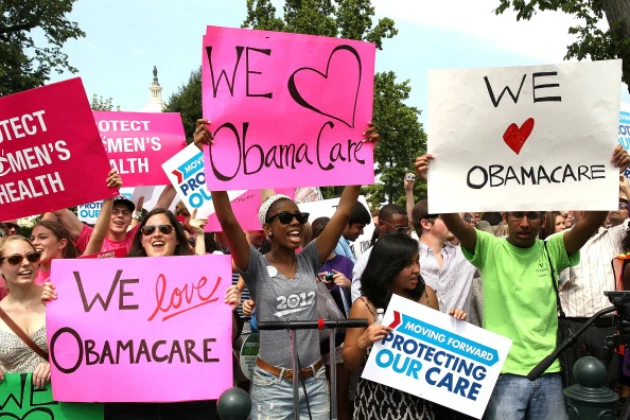 Obamacare rally Obamacare rally