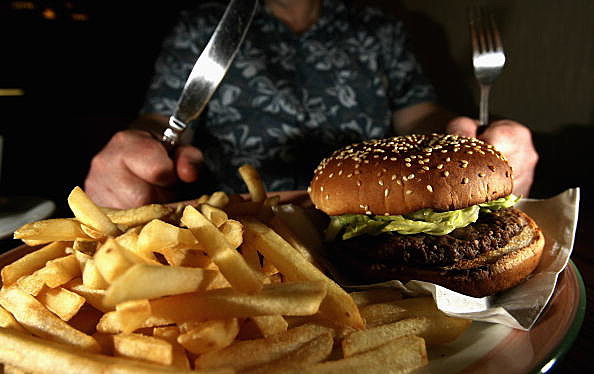 burger and fries burger and fries
