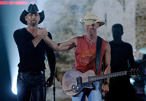 Tim McGraw and Kenny Chesney Tim McGraw and Kenny Chesney
