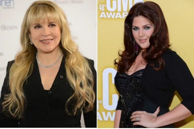 Stevie Nicks and Hillary Scott Stevie Nicks and Hillary Scott
