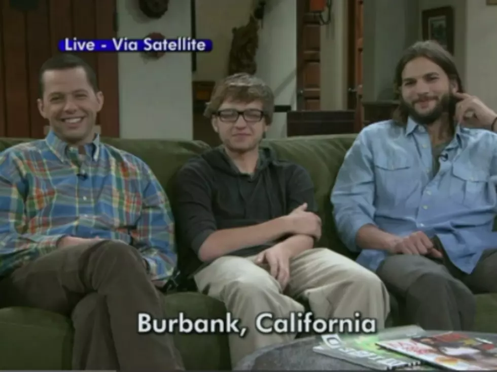 ‘Two and a Half Men’ Cast Presents Halfhearted Top 10 Reasons to Watch New Season on Letterman [VIDEO]